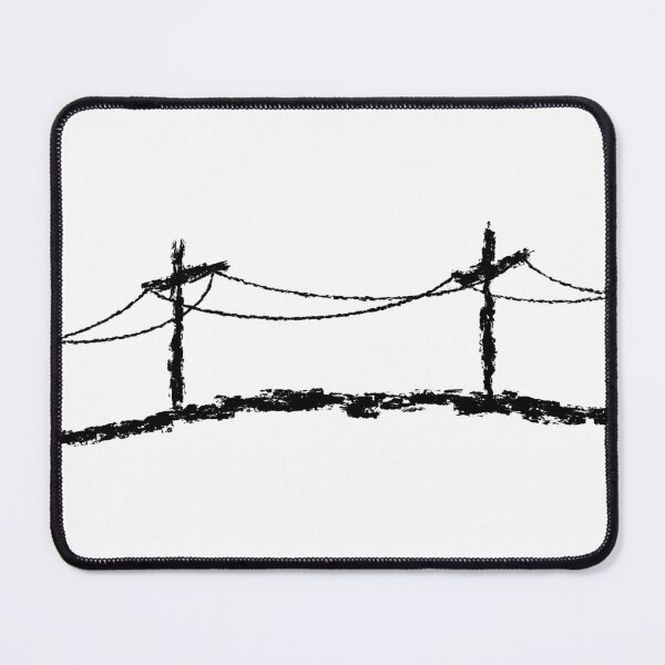 Item preview, Simple Powerline Modern Decorative Art designed and sold by dougco.