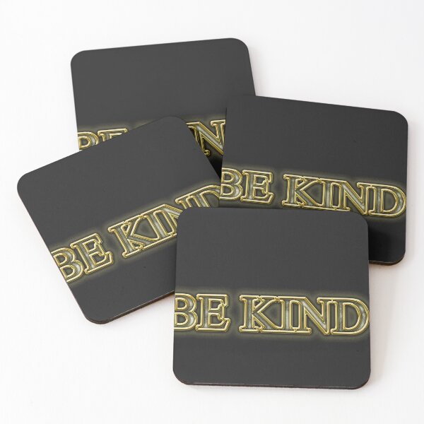 Item preview, be kind typography art designed and sold by  Mudikeys.