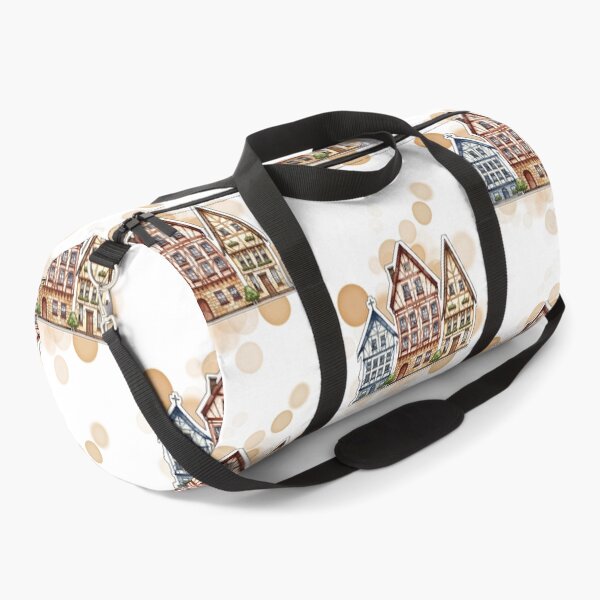 Item preview, Colorful Traditional German Houses Village Design designed and sold by iamKRUK.