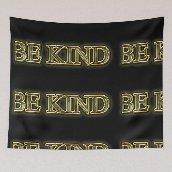 Item preview, be kind typography art designed and sold by  Mudikeys.