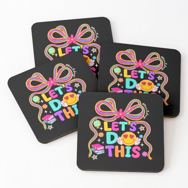 Item preview, Let’s Do This Test Day Colorful Bow Aesthetic Design designed and sold by LarryMBrown.