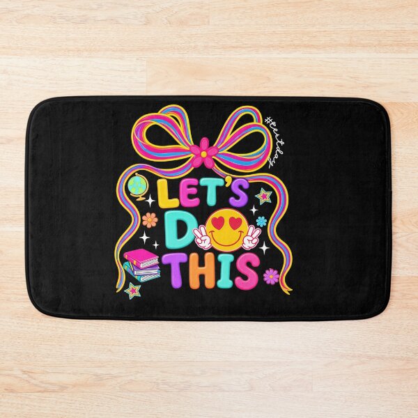 Item preview, Let’s Do This Test Day Colorful Bow Aesthetic Design designed and sold by LarryMBrown.