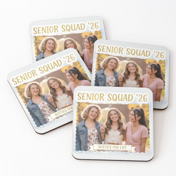Item preview, High School Senior Squad 2026 Besties for Life | High School Graduation Friends Aesthetic | Class of 2026 Gift Sticker Design designed and sold by Bhaskar Digital Art.