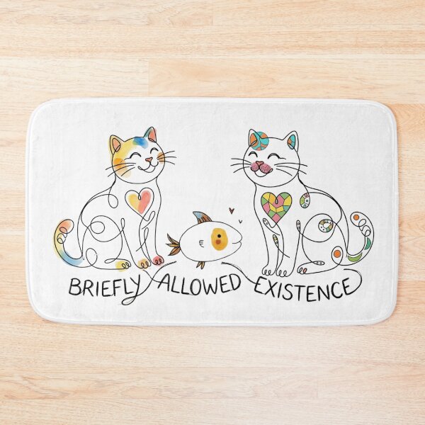 Item preview,  Briefly Allowed Existence – Sarcastic One-Line Art designed and sold by dcohea.