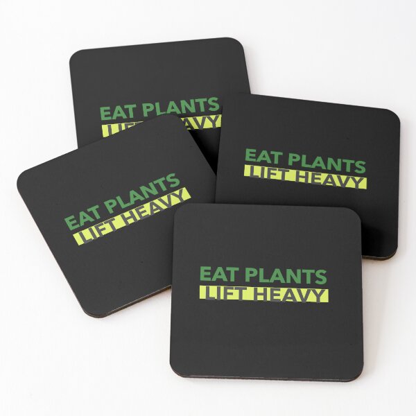 Item preview, Eat Plants Lift Heavy Vegan Fitness Strength Design designed and sold by AndaBast.