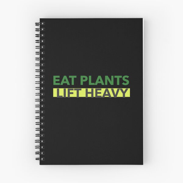 Item preview, Eat Plants Lift Heavy Vegan Fitness Strength Design designed and sold by AndaBast.