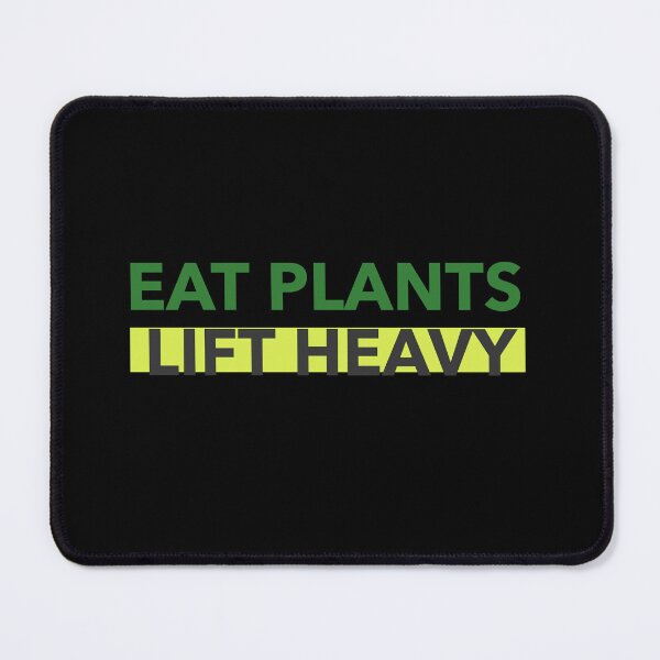 Item preview, Eat Plants Lift Heavy Vegan Fitness Strength Design designed and sold by AndaBast.