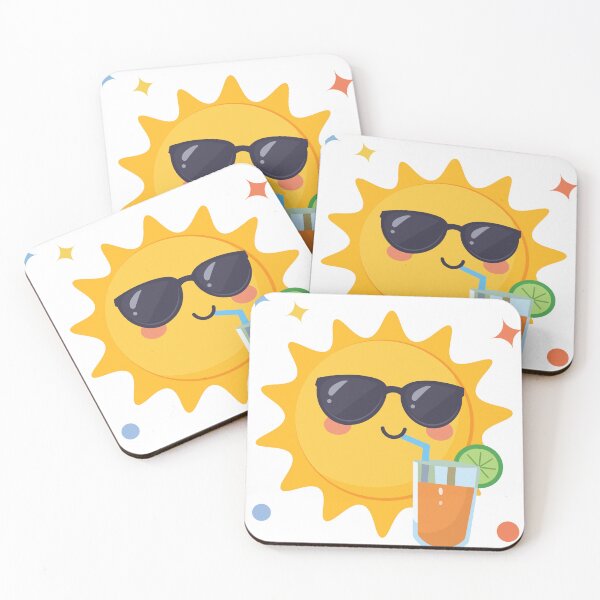 Item preview, Cool Sun With Sunglasses designed and sold by BetweenForms.