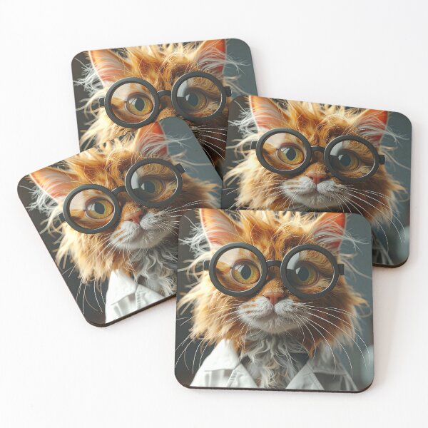 Item preview, Trust Me I’m A Cat Scientist – Funny Nerd Cat Meme designed and sold by vinothmech53.