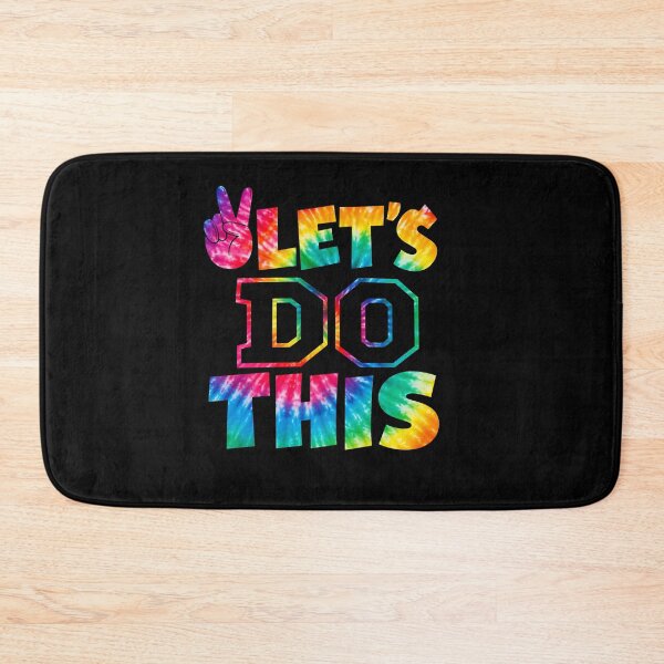 Item preview, Let’s Do This Test Day Tie Dye Retro Design designed and sold by LarryMBrown.
