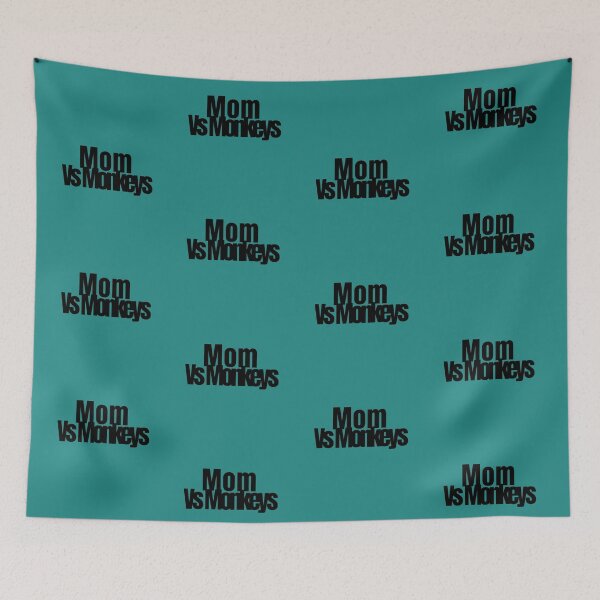 Item preview, MOM VS MONKEYS LaMaisonOfMY DREAMS OOO TIMEOFF COLLECTION | Green Edition | No.03 designed and sold by LaMaisonOfMY.