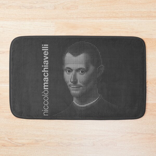 Item preview, Machiavelli halftone poster designed and sold by CMYKStudio.