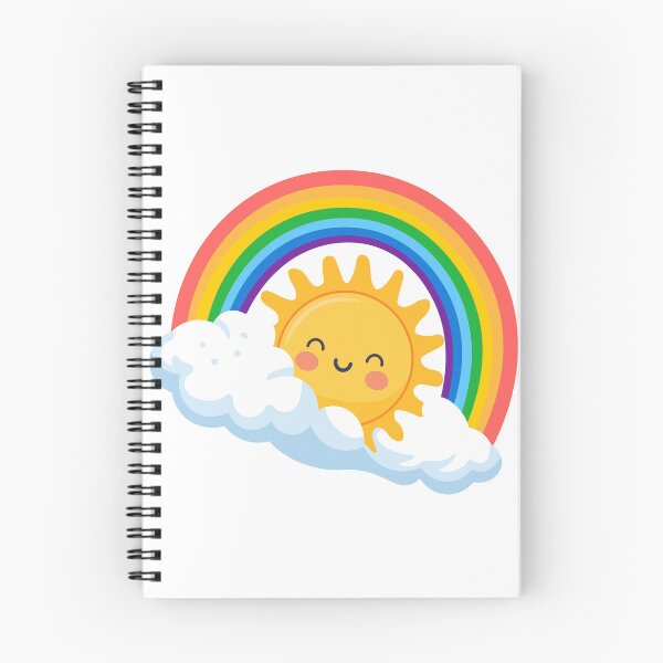Item preview, Rainbow Sun Cute Summer Art designed and sold by BetweenForms.