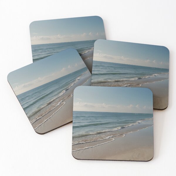 Item preview, Melodious Ivory Warm White Serene Minimalist Beach designed and sold by Glitchart66.