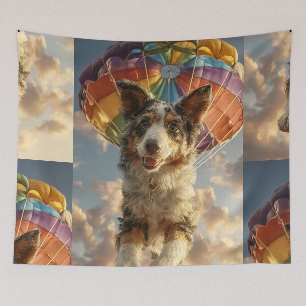Item preview, Parachute Jump designed and sold by AwesomeDigiShop.
