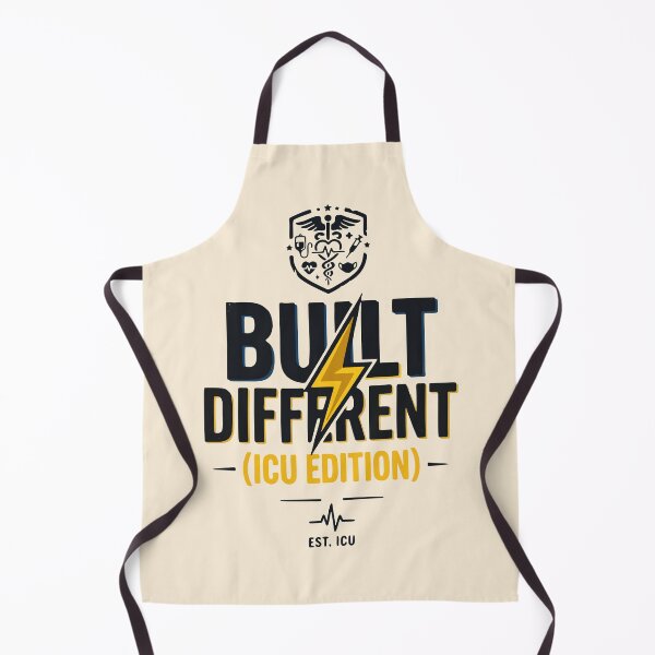 Item preview, Built Different ICU Edition Critical Care Nurse Design designed and sold by Dantin.