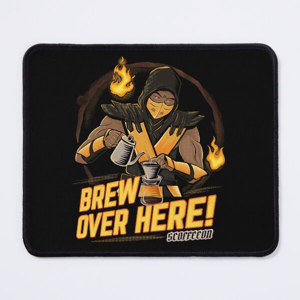 Item preview, Brew Over Here! The Ultimate Coffee Fatality designed and sold by danhoodstudio.
