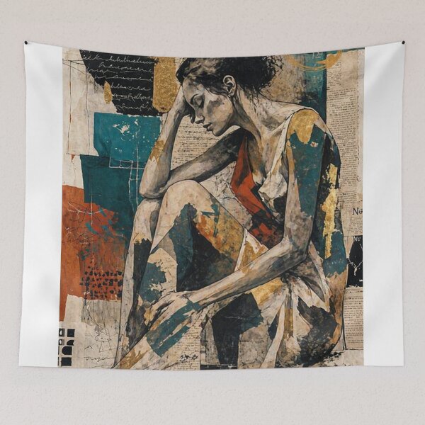 Item preview, When the world fades away, the soul speaks designed and sold by JcAbstractArt.