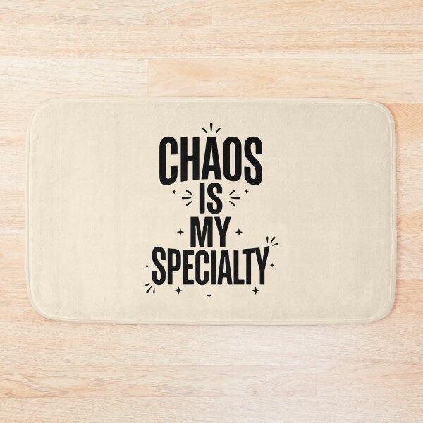 Item preview, Chaos Is My Specialty Nurse Quote Professional Apparel Design designed and sold by Dantin.