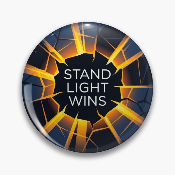 Item preview, Stand Light Wins Hope Sticker – Healing & Positivity Design designed and sold by ُEldalal-Design.