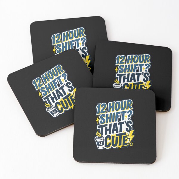 Item preview, 12 Hour Shift Thats Cute Nurse Coffee Humor Design designed and sold by Dantin.