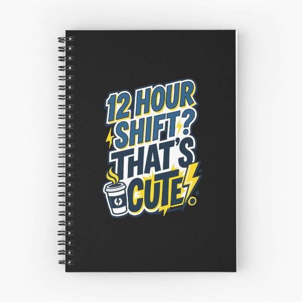 Item preview, 12 Hour Shift Thats Cute Nurse Coffee Humor Design designed and sold by Dantin.