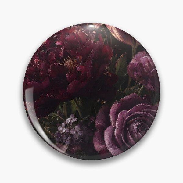 Item preview, Divine Damson Deep Plum Rich Floral Bouquet designed and sold by Glitchart66.