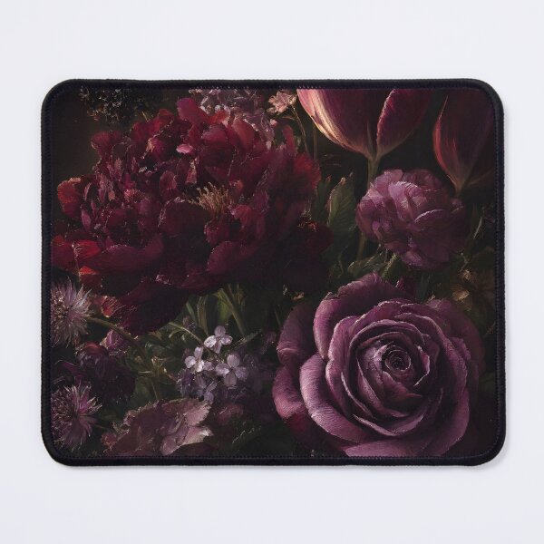 Item preview, Divine Damson Deep Plum Rich Floral Bouquet designed and sold by Glitchart66.