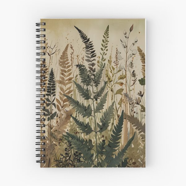 Item preview, Crafted Collage Botanical Fern Vintage Mixed Media designed and sold by Glitchart66.