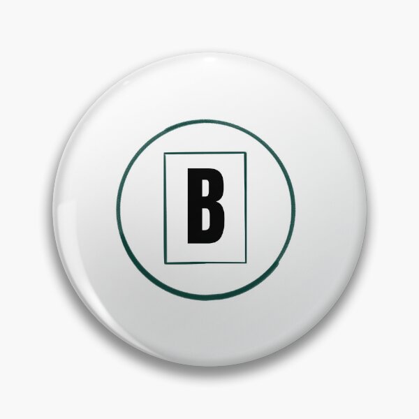Item preview, Minimalist Letter B Typography Design | Alphabet Initial Aesthetic designed and sold by EMYWAMZGLOBAL.
