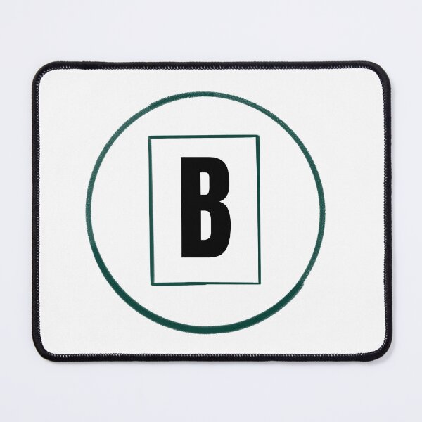 Item preview, Minimalist Letter B Typography Design | Alphabet Initial Aesthetic designed and sold by EMYWAMZGLOBAL.