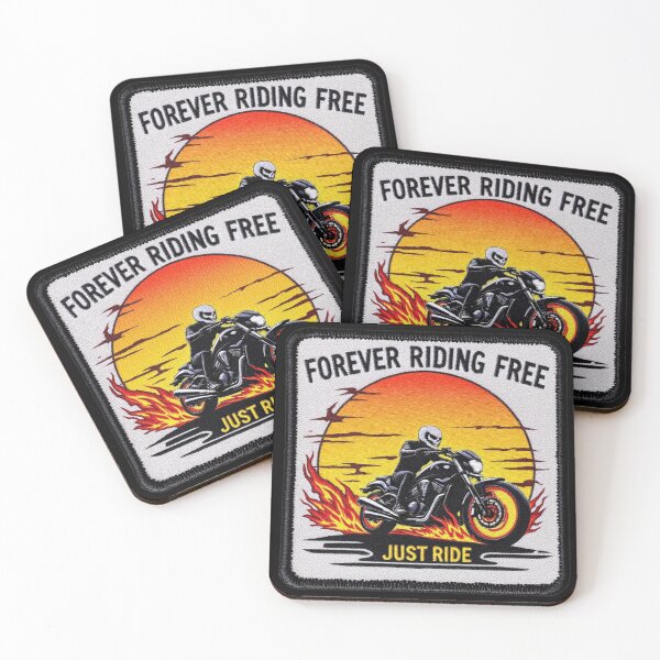Item preview, Forever riding free - ghost firebiker designed and sold by Hellulandia - no nää ny vaa o tämmöne.