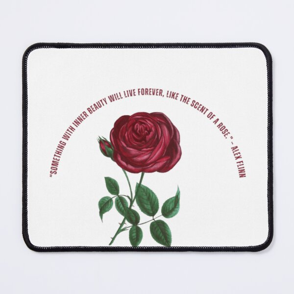 Item preview, Soft Aesthetic Rose Quote – Inner Beauty Floral Art | Cottagecore Vintage Flower Design designed and sold by GloboStyle Design .