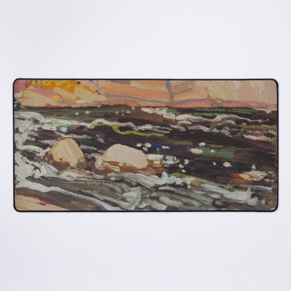 Item preview, New Upload 45 - tom thomson - Best artist - Tom Thomson – Spirit of the Canadian Wilderness – Framed Print designed and sold by KirstenShShop.