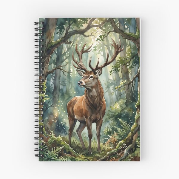 Item preview, Red Deer Stag Cervus Elaphus Forest designed and sold by RubisLeaf.