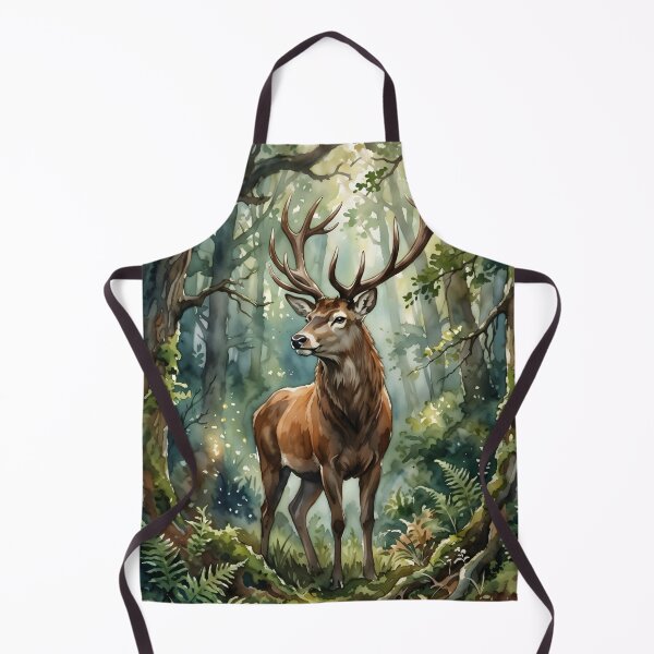 Item preview, Red Deer Stag Cervus Elaphus Forest designed and sold by RubisLeaf.