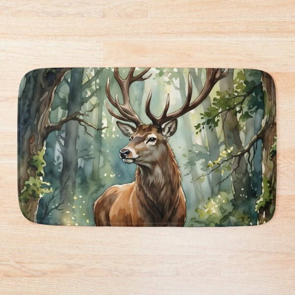 Artikelvorschau, Rothirsch (Cervus elaphus) Wald entworfen und verkauft von RubisLeaf.