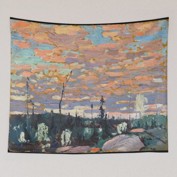Item preview, New Upload 49 - tom thomson - Best artist - Tom Thomson – Spirit of the Canadian Wilderness – Framed Print designed and sold by KirstenShShop.