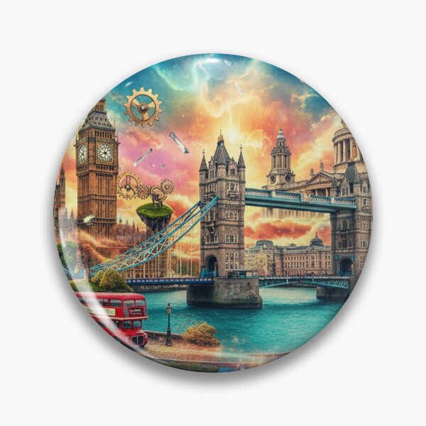 Item preview, Surreal Floating London Collage designed and sold by LCPcreations.