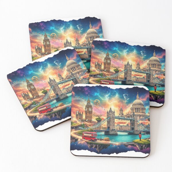 Item preview, Surreal Floating London Collage designed and sold by LCPcreations.