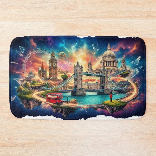 Item preview, Surreal Floating London Collage designed and sold by LCPcreations.