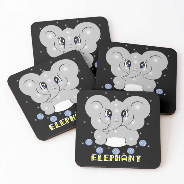 Item preview, Adorable Elephant designed and sold by Shirley cute art .