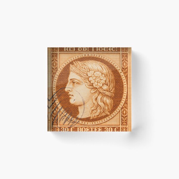 Item preview, French Ceres Stamp – France, 1849 - T-shirt designed and sold by JcAbstractArt.