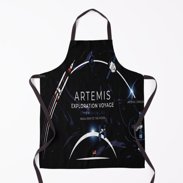 Item preview, NASA Artemis mission lunar exploration art designed and sold by Mudikeys.
