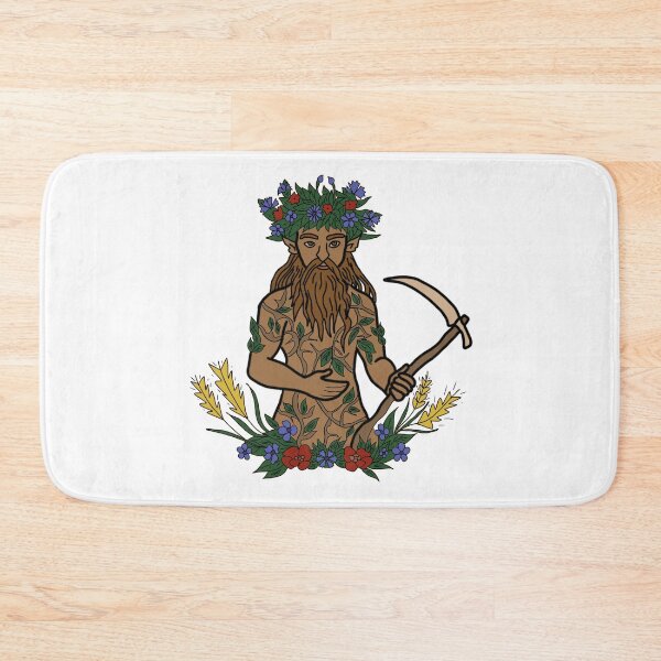 Item preview, Green Man Spirit Pagan Forest Deity Nature Guardian  designed and sold by LeshanArt.
