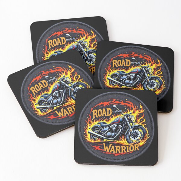 Item preview, Hellfire Road Warrior Motorcycle Art designed and sold by Hellulandia - no nää ny vaa o tämmöne.