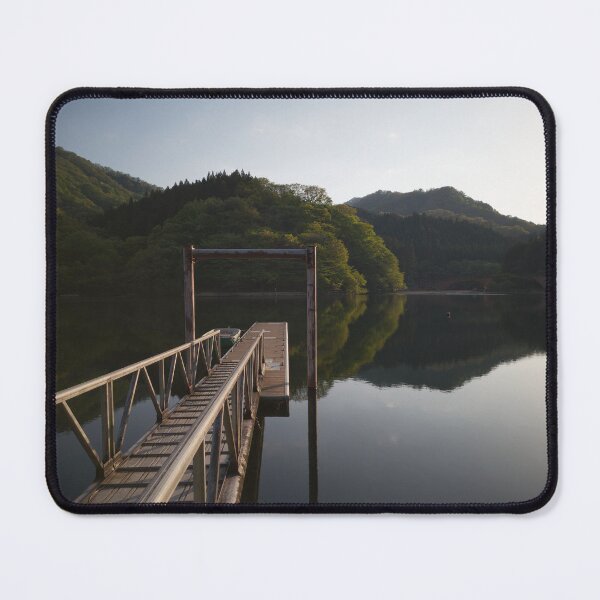 Item preview, The Pier at Usui Lake designed and sold by SYamamotoPhoto.