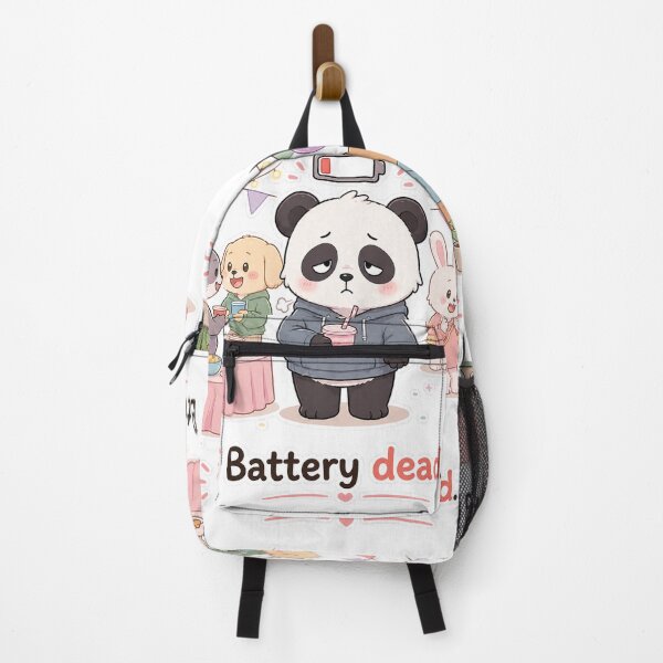 Item preview, Panda Social Battery Dead Introvert Mood Moment designed and sold by Sadia Jannat.