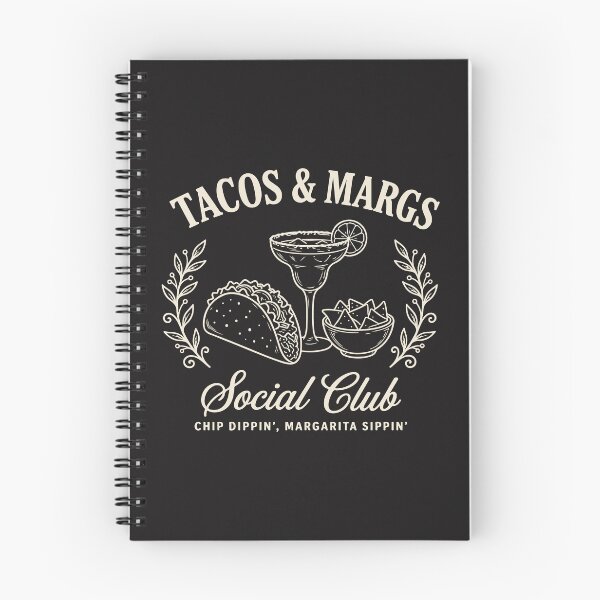 Item preview, Tacos and Margaritas Social Club Funny Fiesta Shirt Margarita Sippin Chip Dippin Party Outfit designed and sold by kiralynstration.