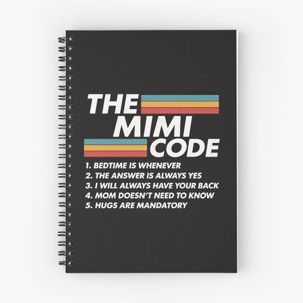 Artikelvorschau, Der Mimi-Code – Lustiges Oma-Geschenk – Cooles Oma-Shirt – Mütter wissen es am besten – Mimi-Leben entworfen und verkauft von kiralynstration.